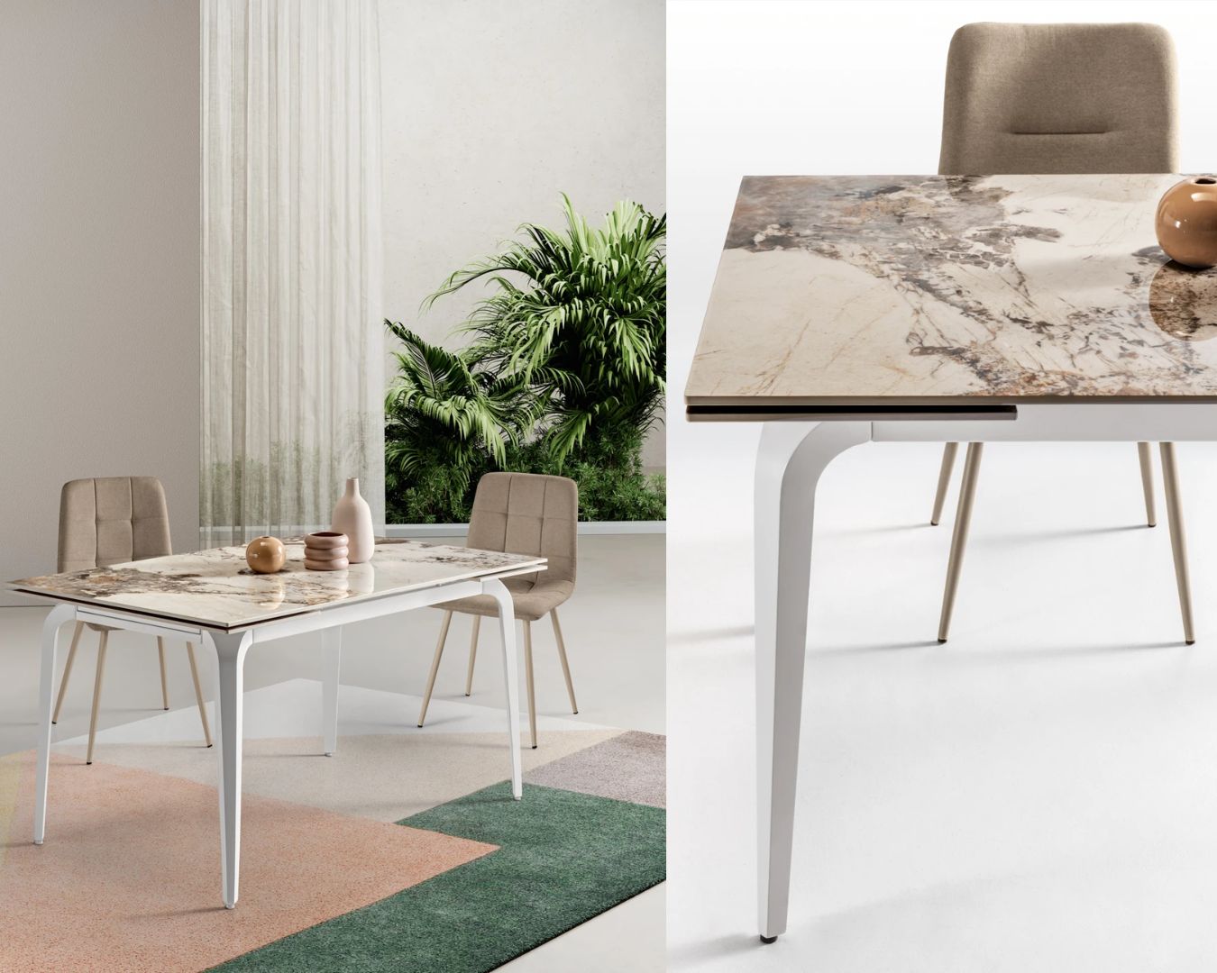 IKONE CASA TAVOLO FELIX 140 - immagine 3