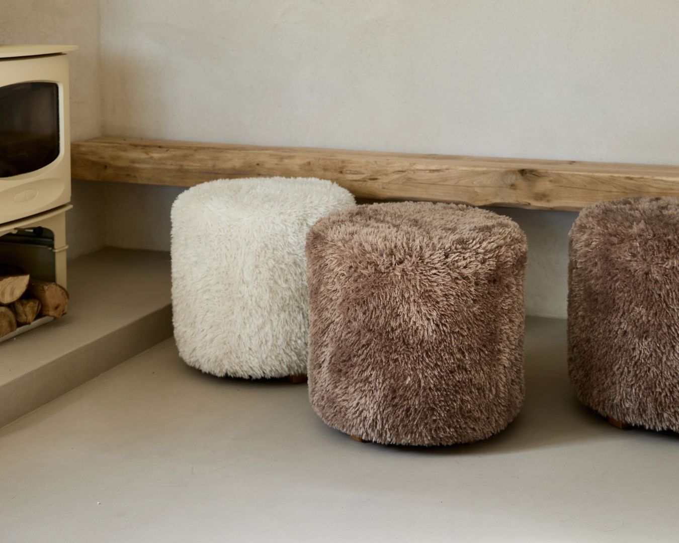 RIVIERA MAISON POUF BOWERY FOOTSTOOL - immagine 5